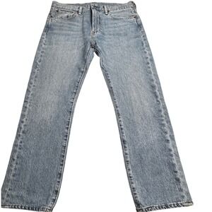 Levi's 510 Skinny Jeans Mens 32x25 Light Wash Blue Denim 05510-0748